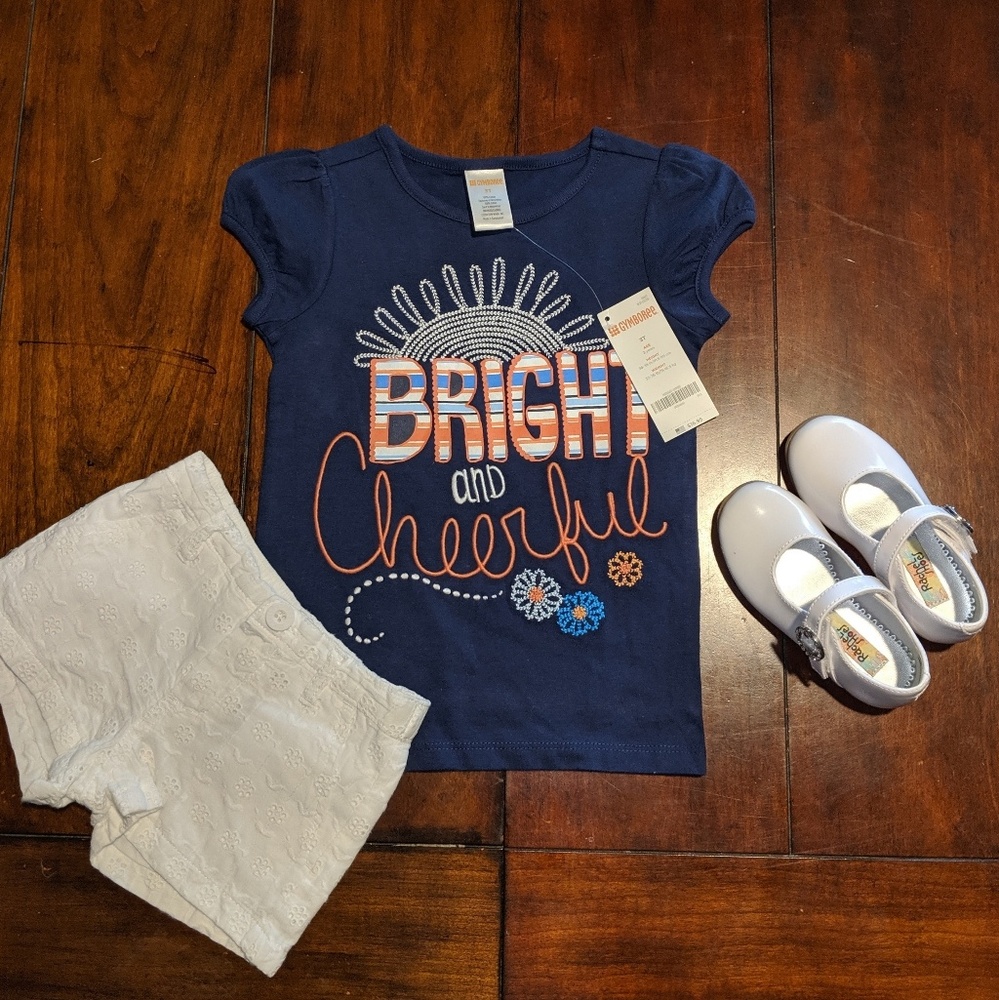 Gymboree girls 3t shirt Brand New With Tags
